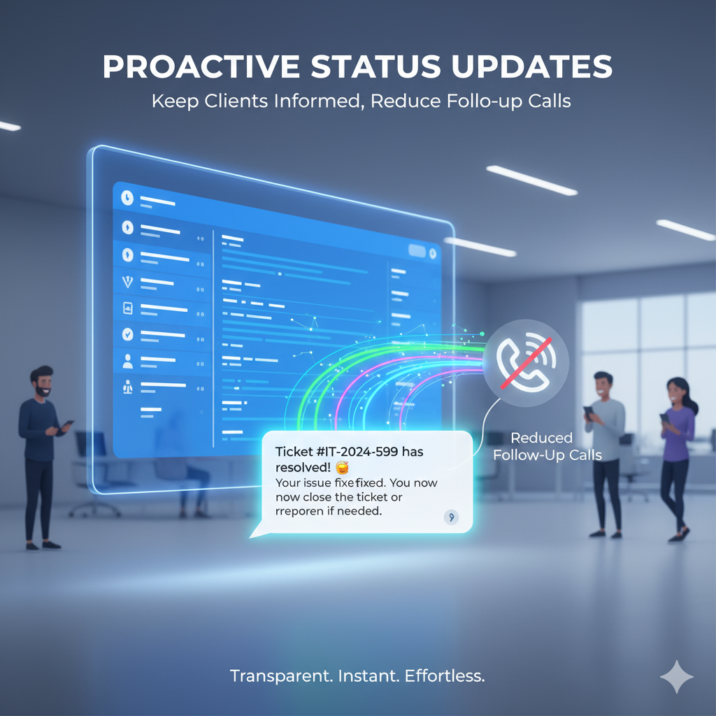 Keep Clients Informed, Reduce Follow-Up Calls